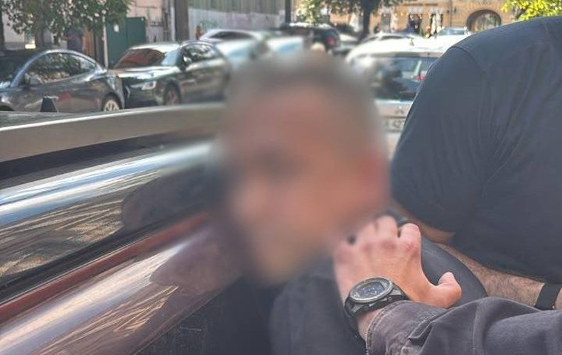 Фото затриманого Станіслава Лучанова, оприлюднене міністром Ігорем Клименком