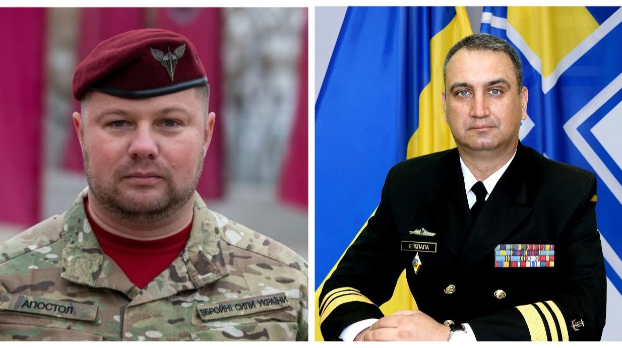 Командувачі ВМС Олексій Неїжпапа та ДШВ Олег Апостол підтримали Сирського у Facebook 19 липня 2026 року