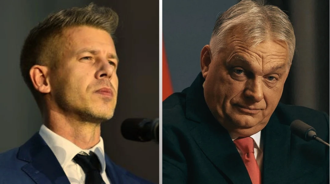 Петер Мадяр відповідає Віктору Орбану, який погрожував антикорупційним органам (фото REUTERS/Marton Monus)